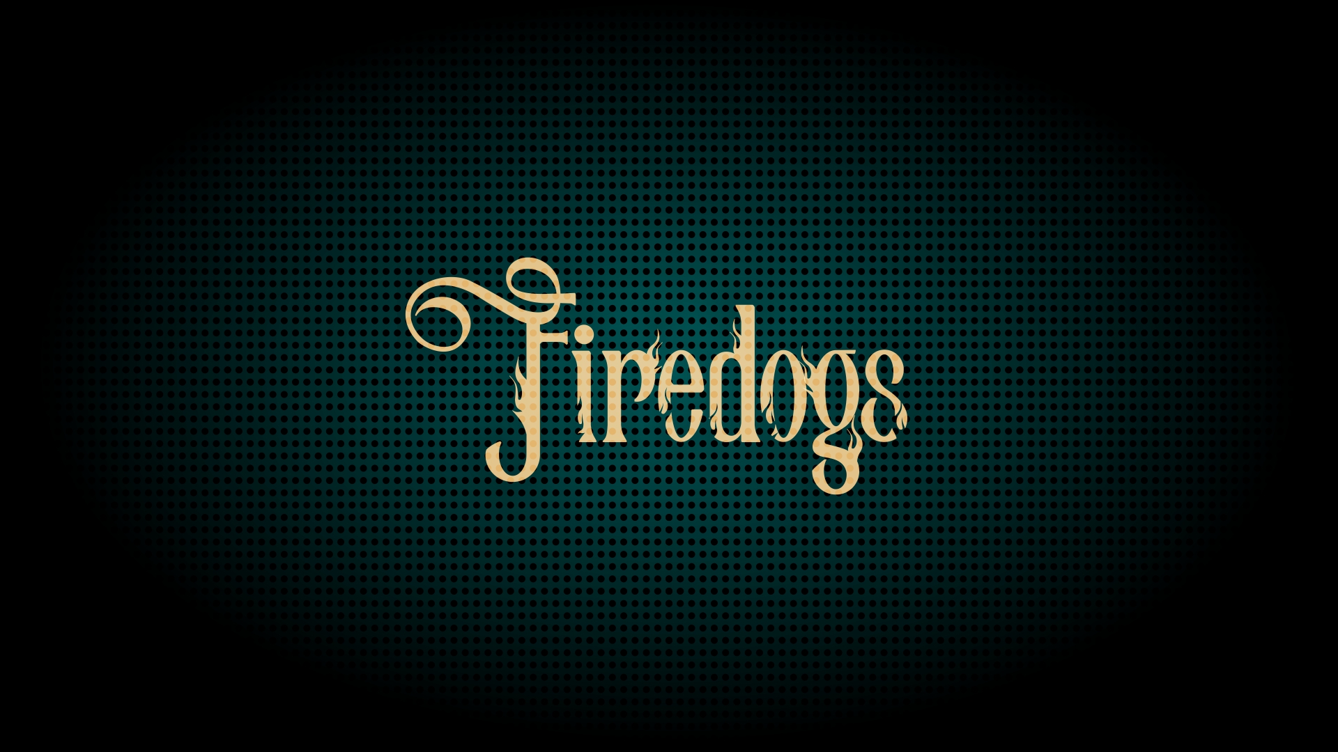 Firedogs — logotipo em meio-tom